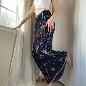 100% Silk Maxi Skirt